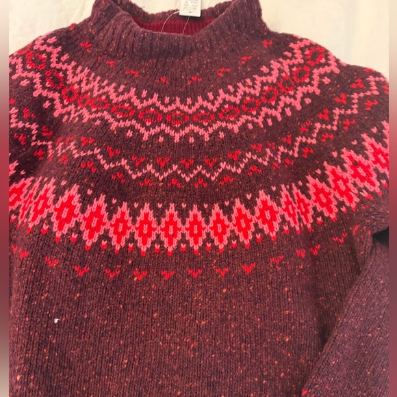 J. Crew Fair Isle Sweater NWT - Picture 4 of 6